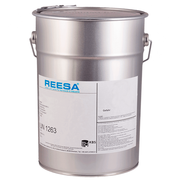 Краска по металлу с защитой от коррозии Reesa PVC-Einschichtlack Белый 11 кг