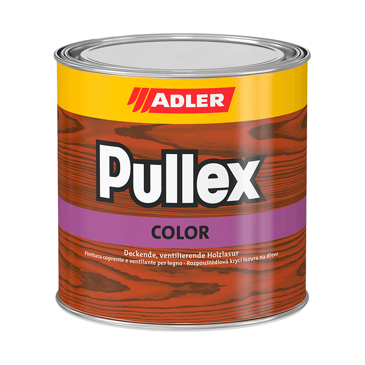 Паропроницаемое кроющее покрытие Adler Pullex Color Транспортный белый 0.75 л