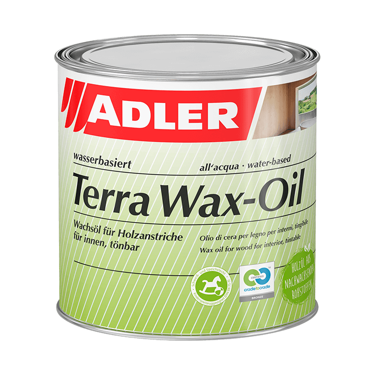 Масло с воском на водной основе Adler Terra Wax-Oil Пробник из карты цветов 0.125 л