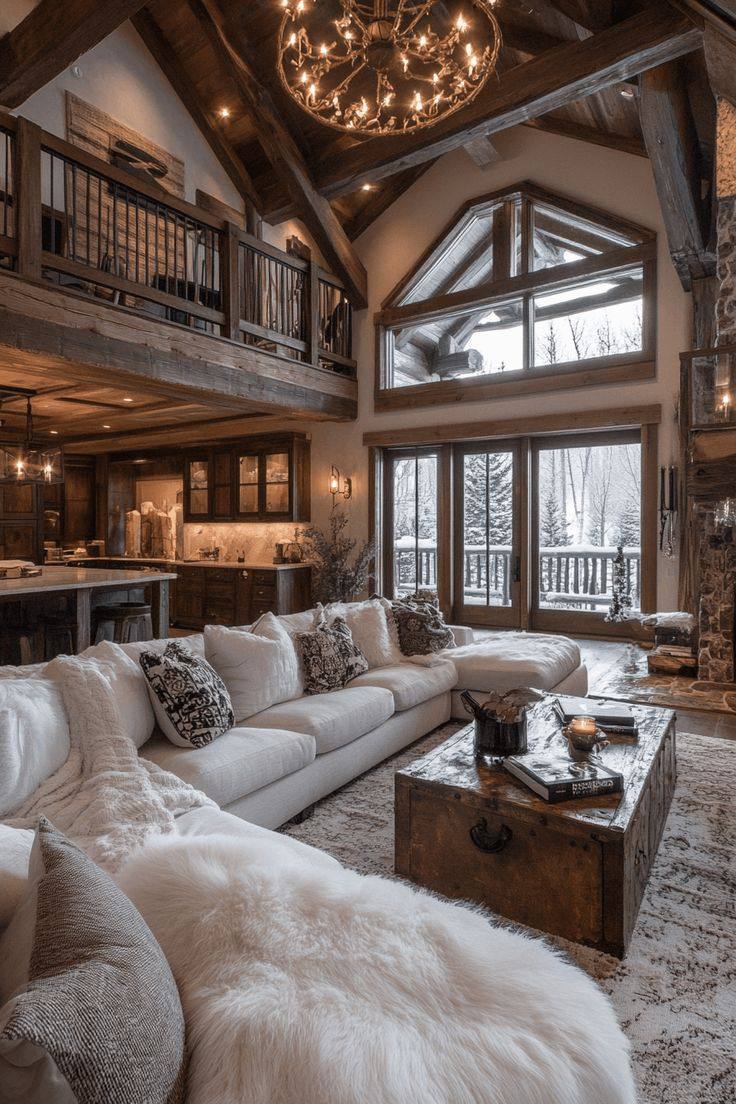 Настоящий альпийский уют. Интерьер в стиле шале с маслами ADLER Legno-Color